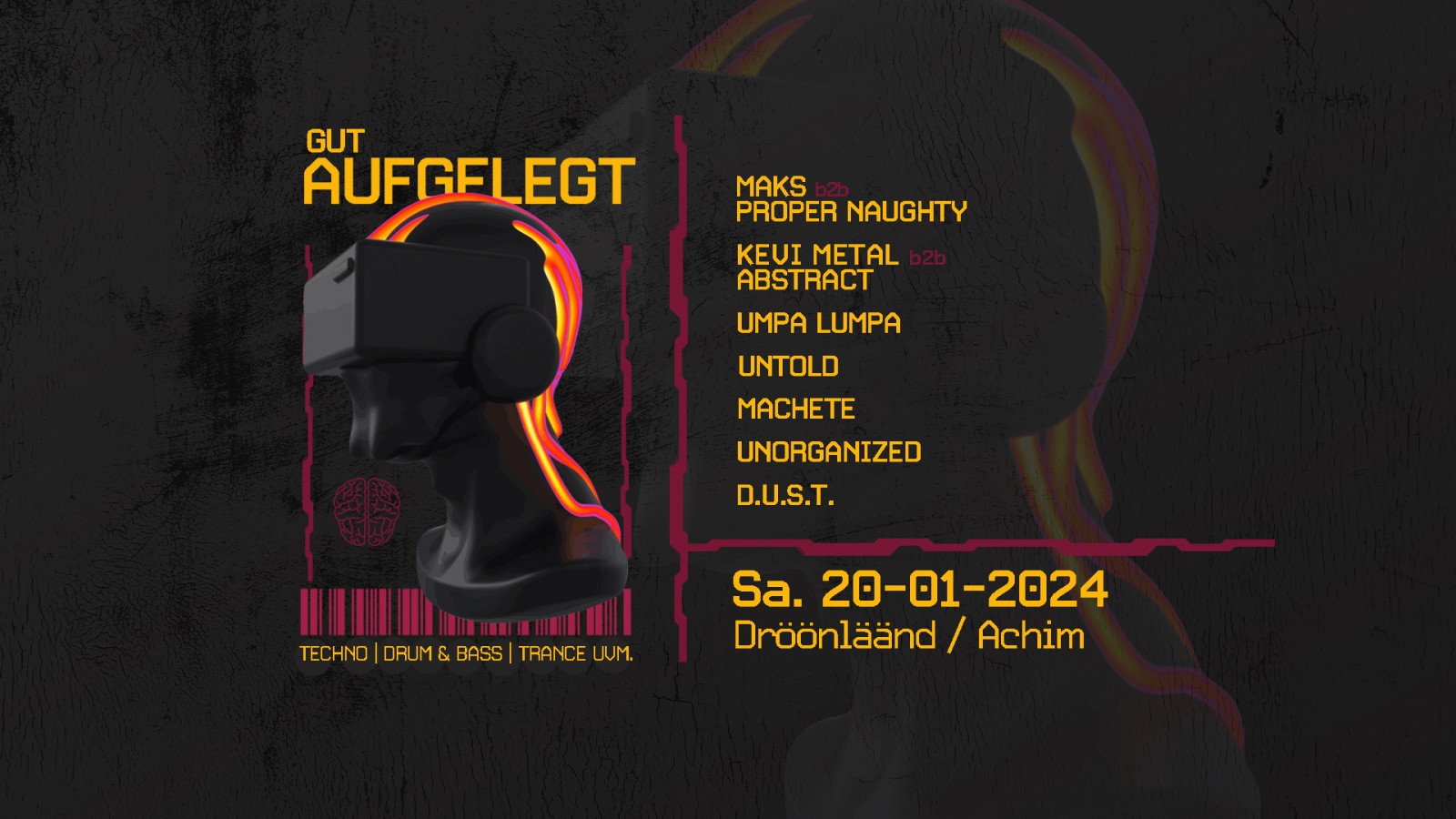 Flyer: Gut Aufgelegt