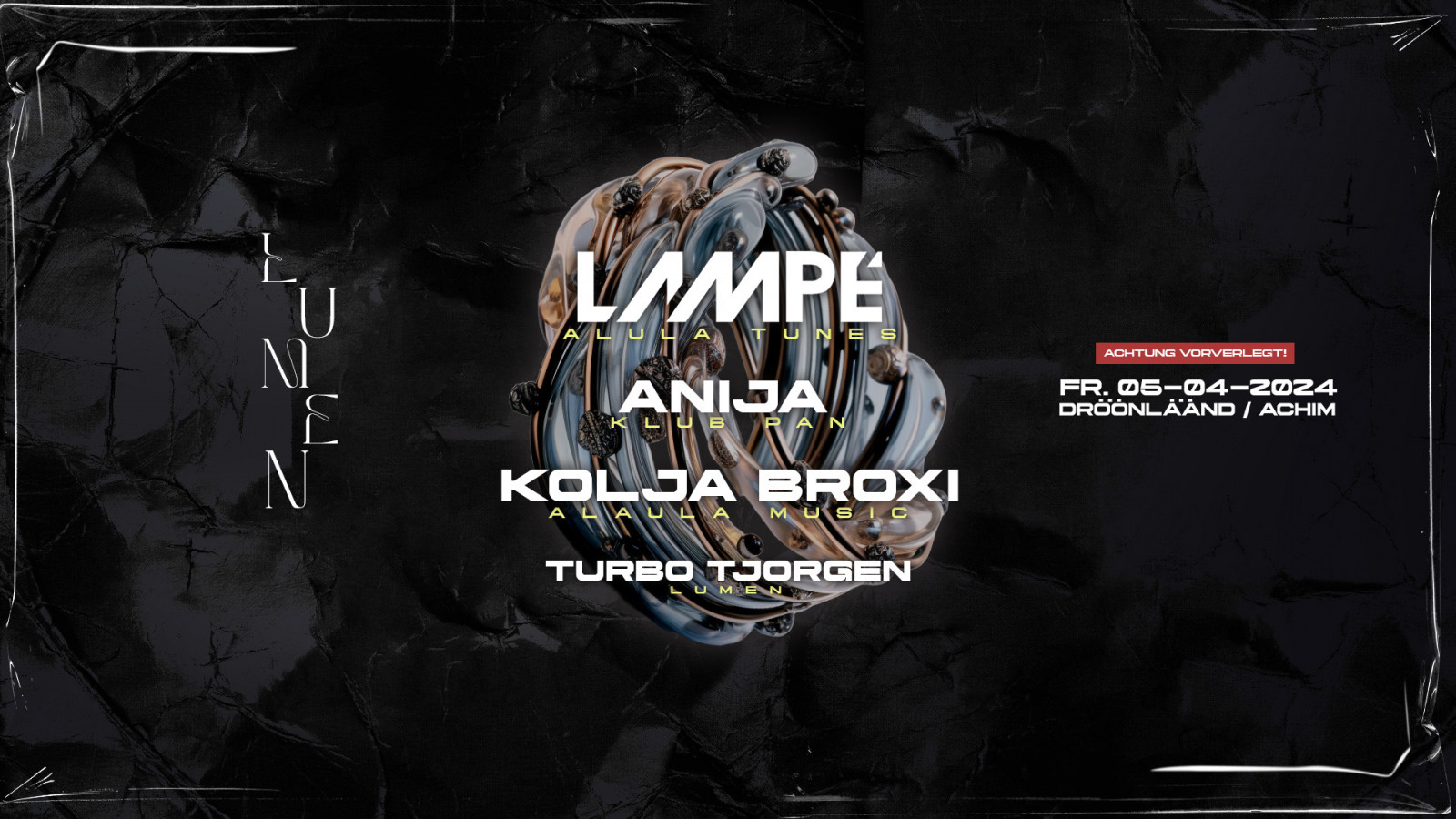 Flyer: LUMEN mit LAMPE