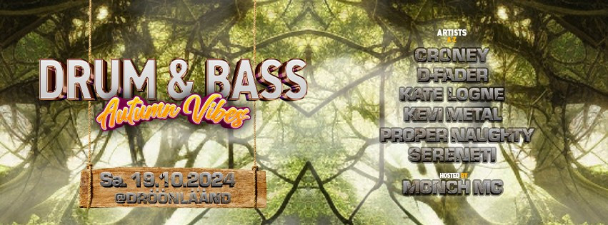 Flyer: Drum & Bass Autumn Vibes