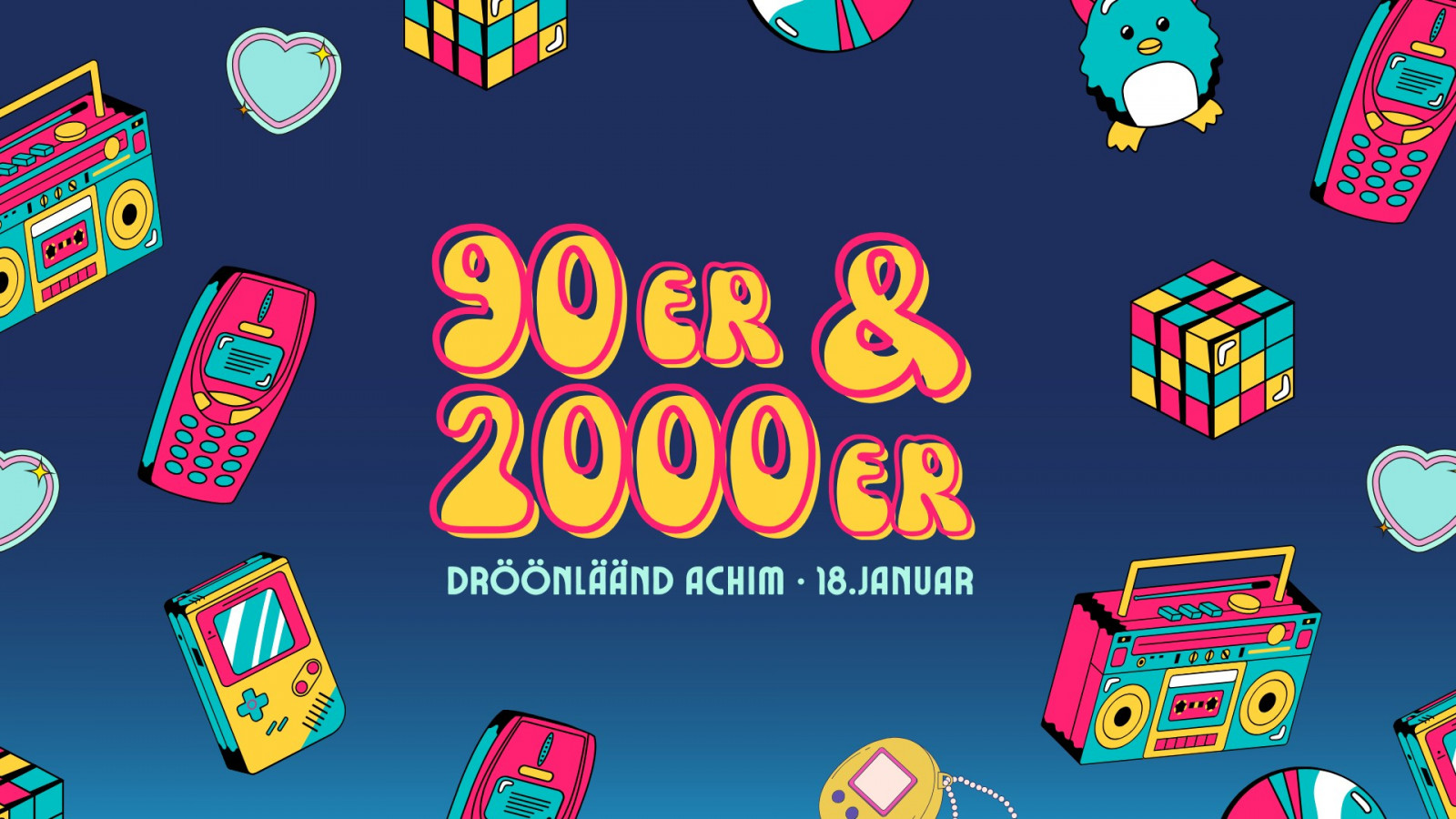 Flyer: 90er & 2000er